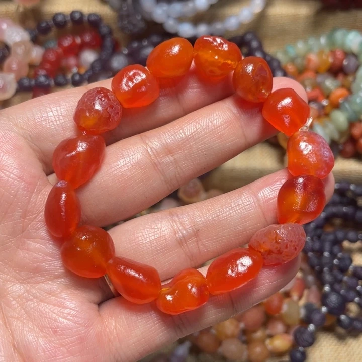 玛瑙/玉髓合金手链