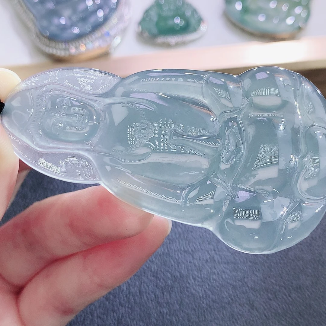 翡翠未镶嵌挂件翡翠