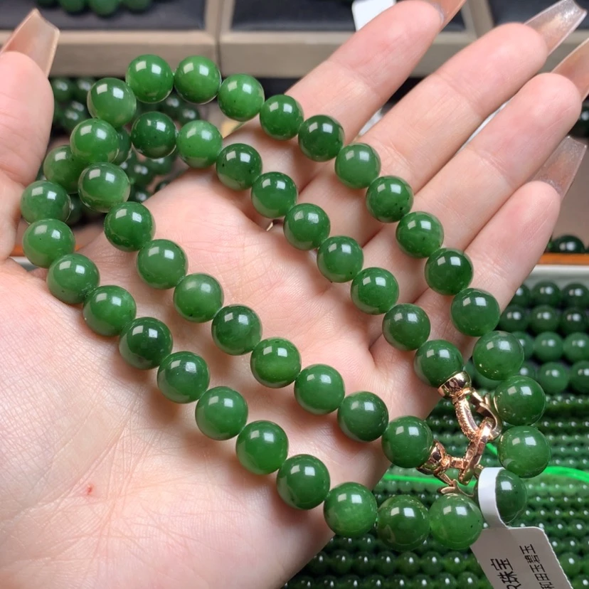 【闪购商品】和田玉（碧玉）颈饰未镶嵌10m