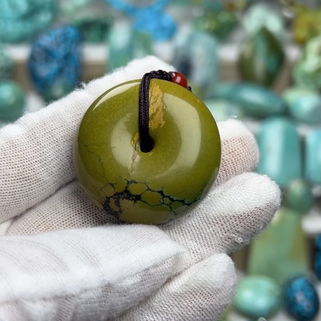 绿松石未镶嵌天然原矿绿松石