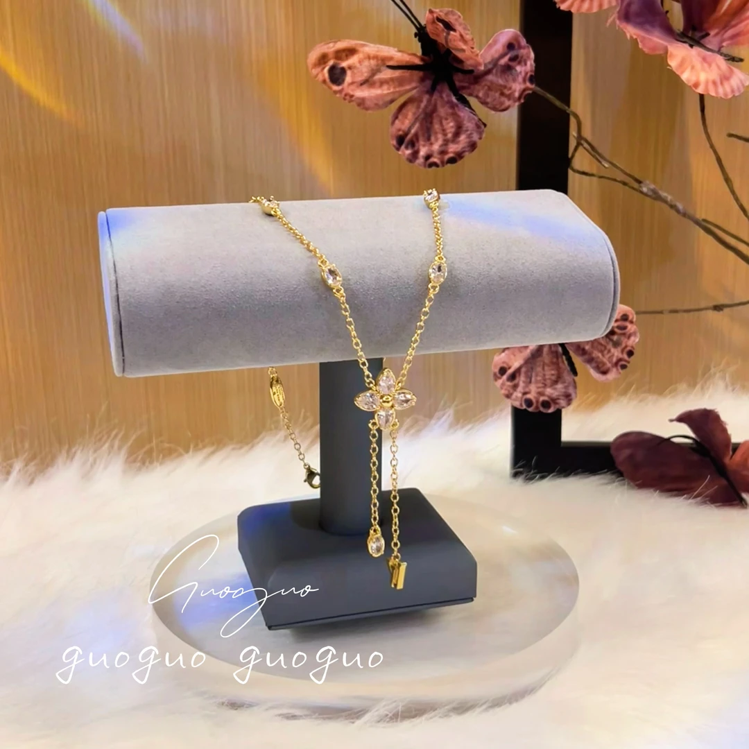 铜合金项链 【MOMO】马户家星星流苏项链