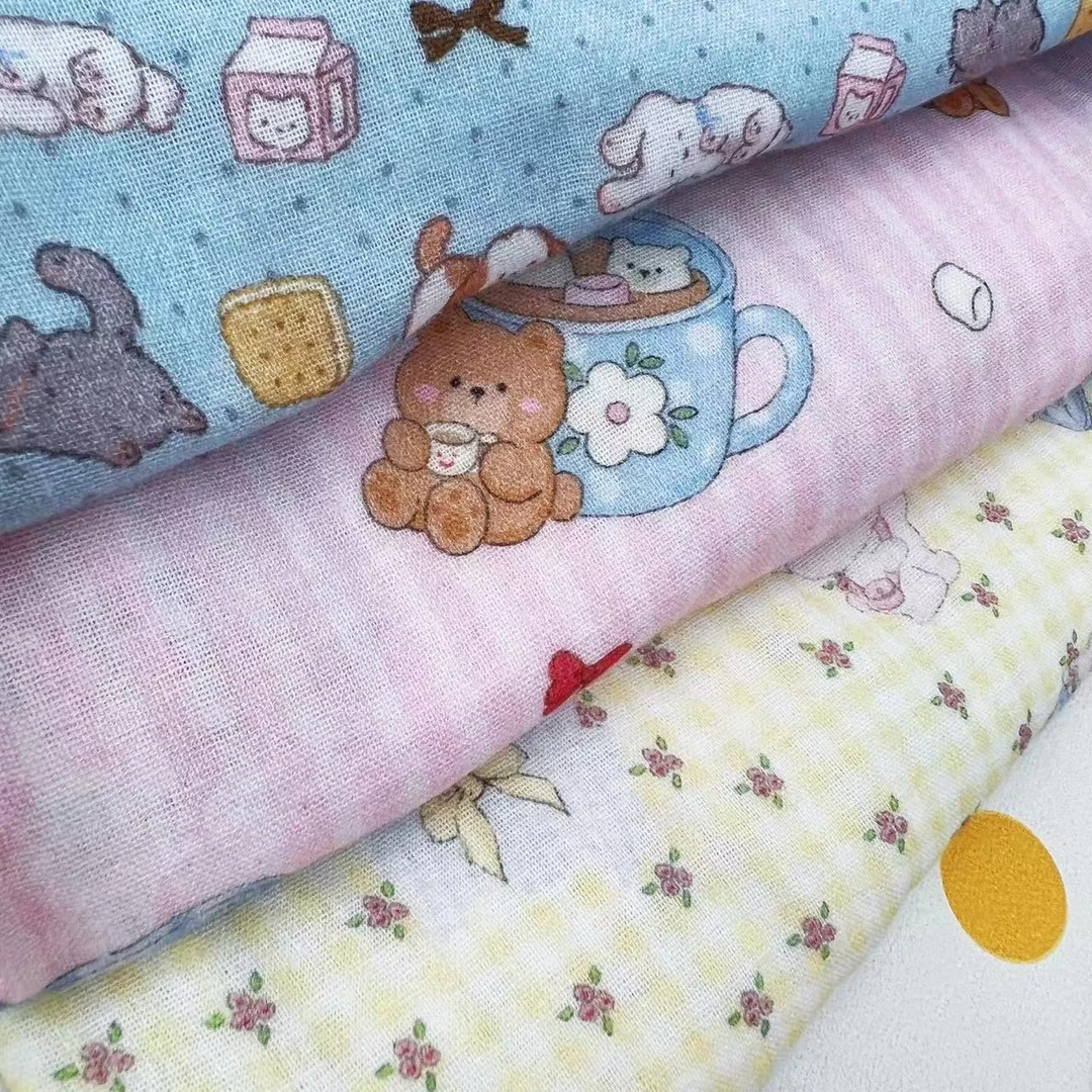 棉小宅2025新款居家外穿遛弯舒适透气潮流印花睡裤春夏