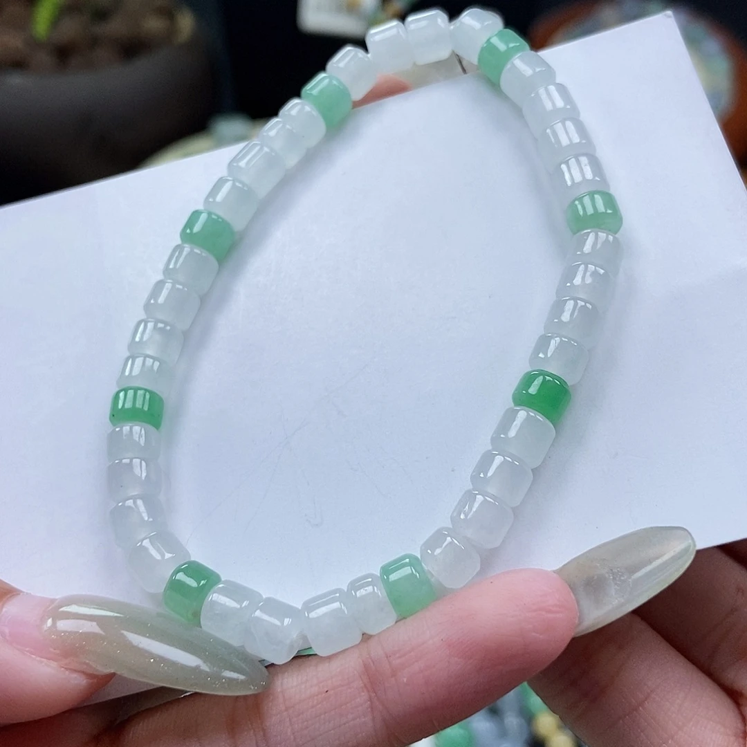 未镶嵌挂件翡翠珠链