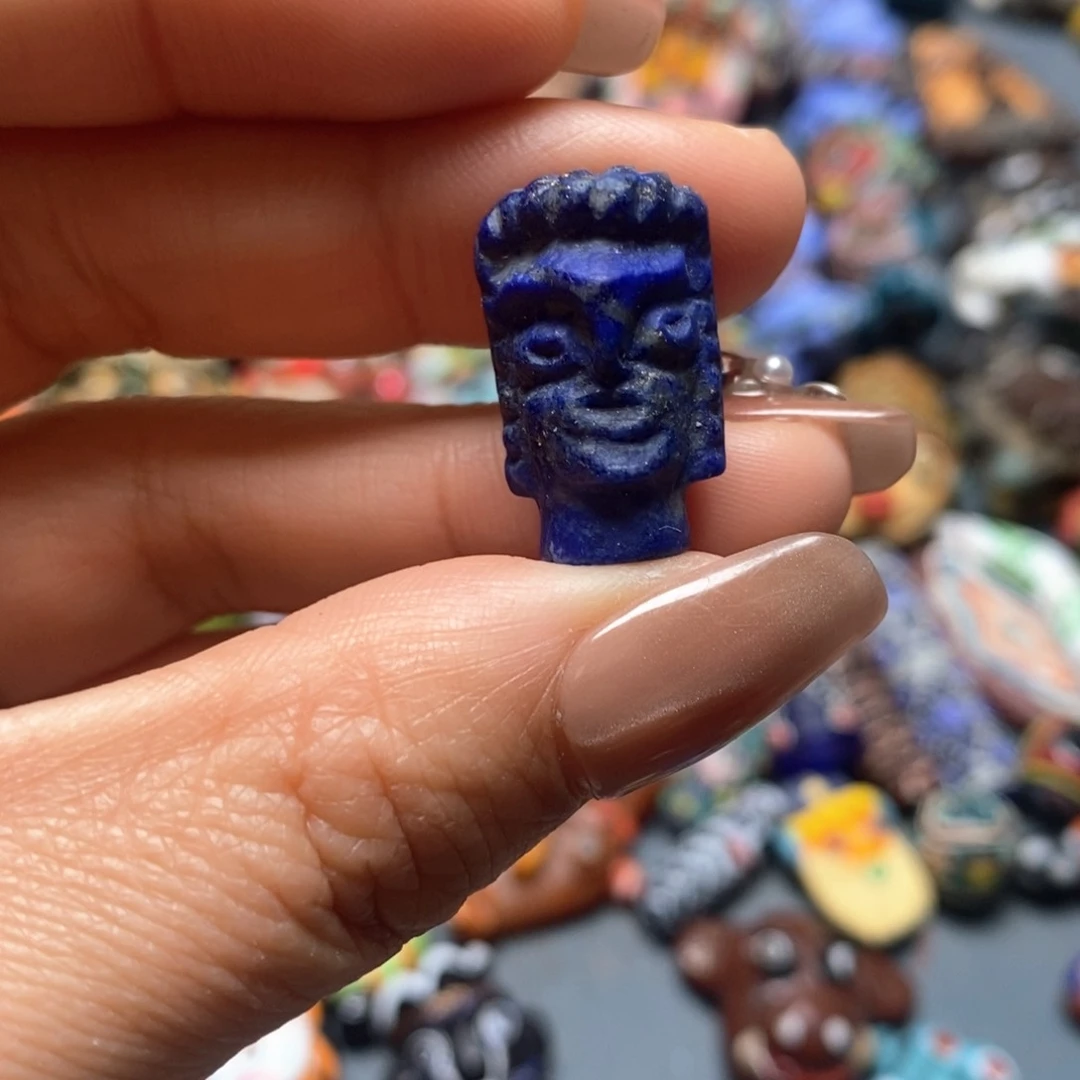 琉璃颈饰印度尼西亚吊坠