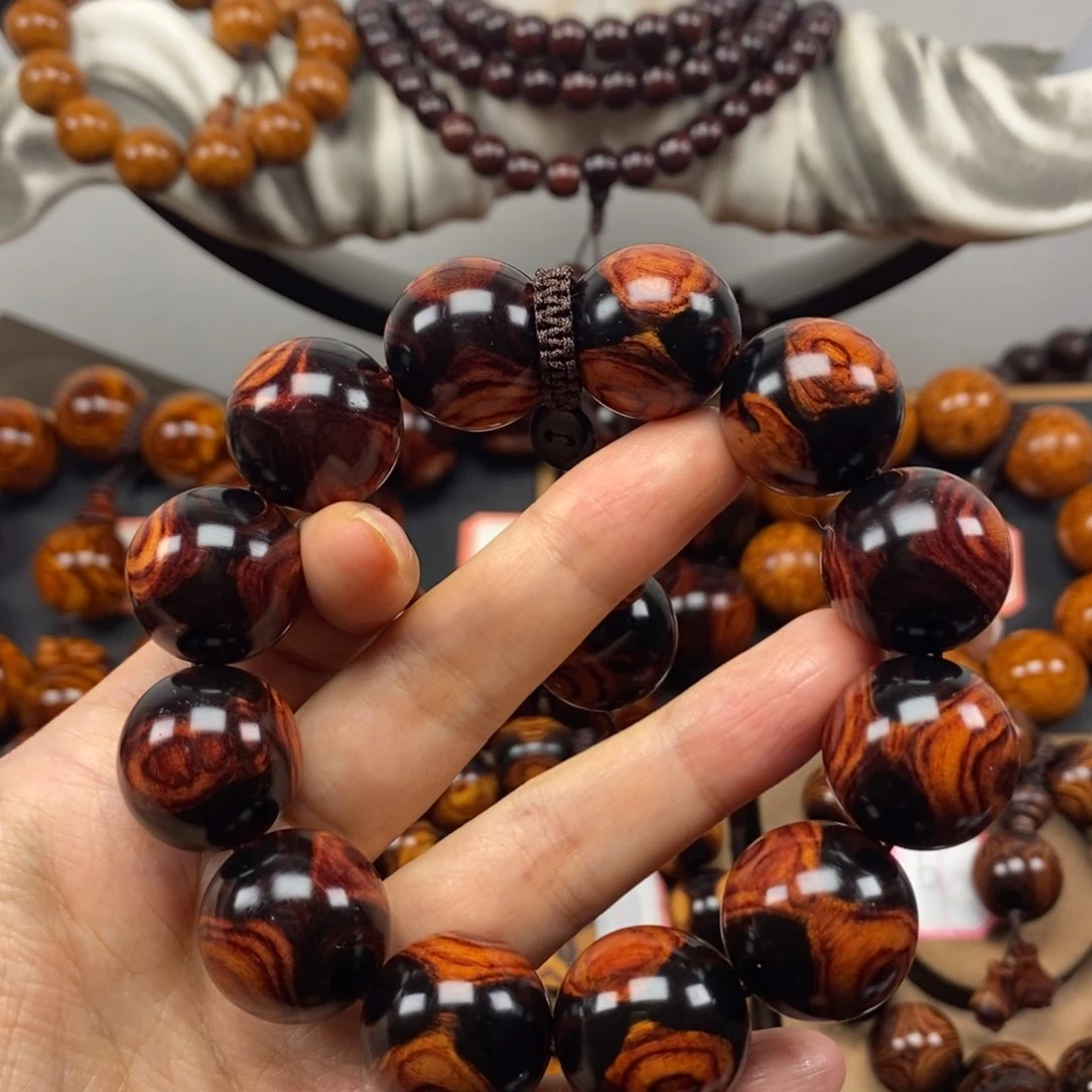 【闪购商品】黄花梨/降香黄檀2.0对眼鬼脸