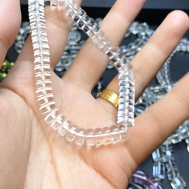 非金属双a白水手串时尚