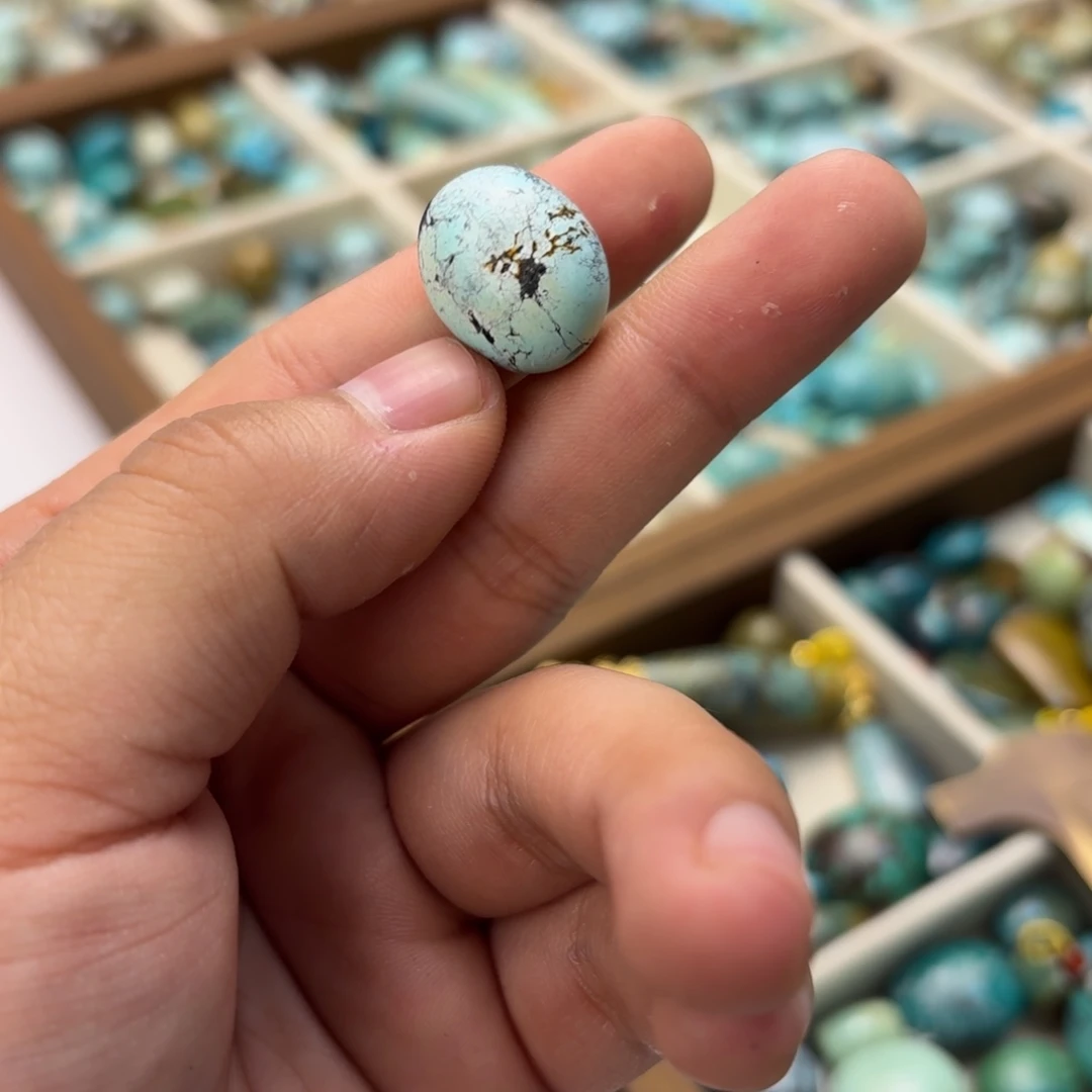 南红玛瑙未镶嵌绿松石