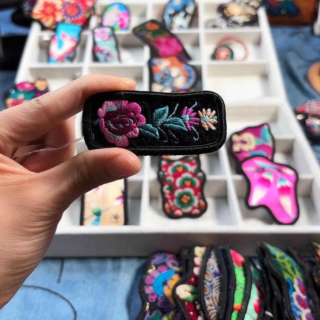 织绣薇*薇手工刺绣工艺