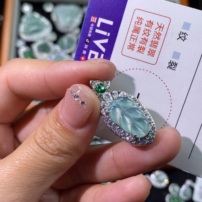 【闪购商品】翡翠颈饰未镶嵌天然