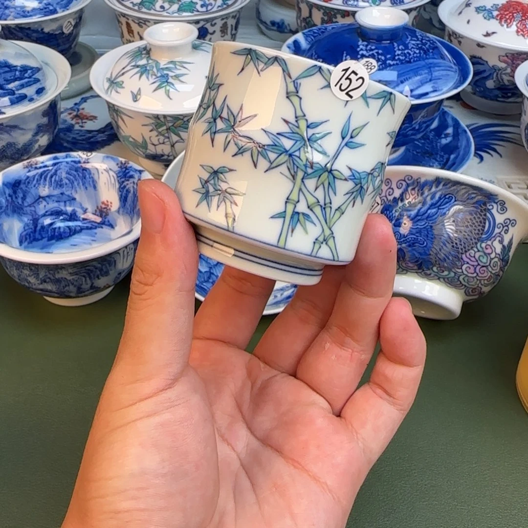 彦祖纯手工手绘茶具152