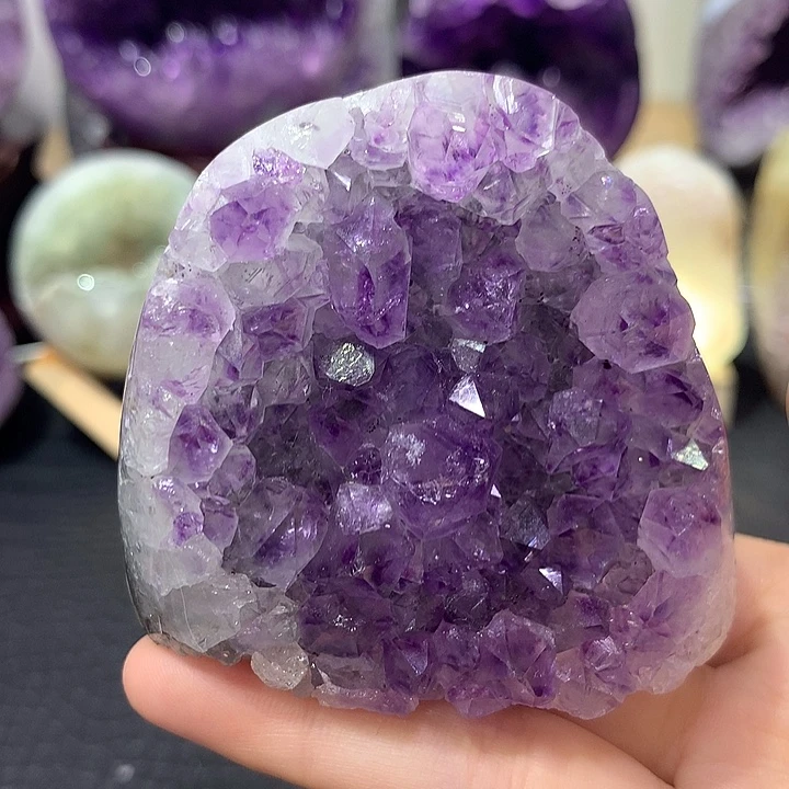 未镶嵌珠宝半成品紫晶