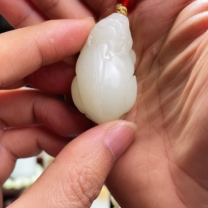 和田玉挂件定制发货未镶嵌