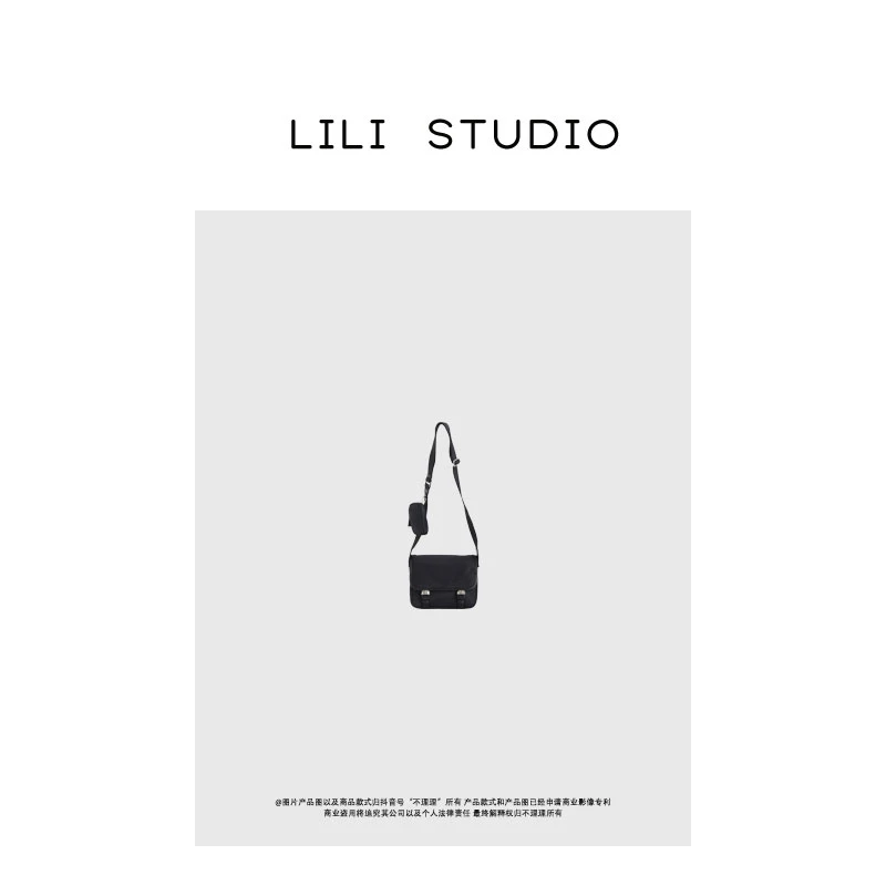 「风尚斜挎」不理理春季新款时尚百搭休闲斜跨单肩包女款牛仔裤