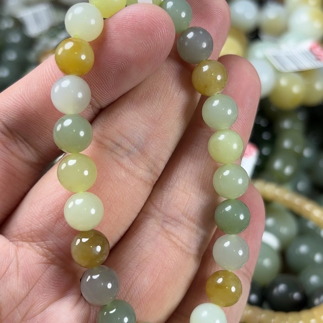 未镶嵌和田玉手链W198