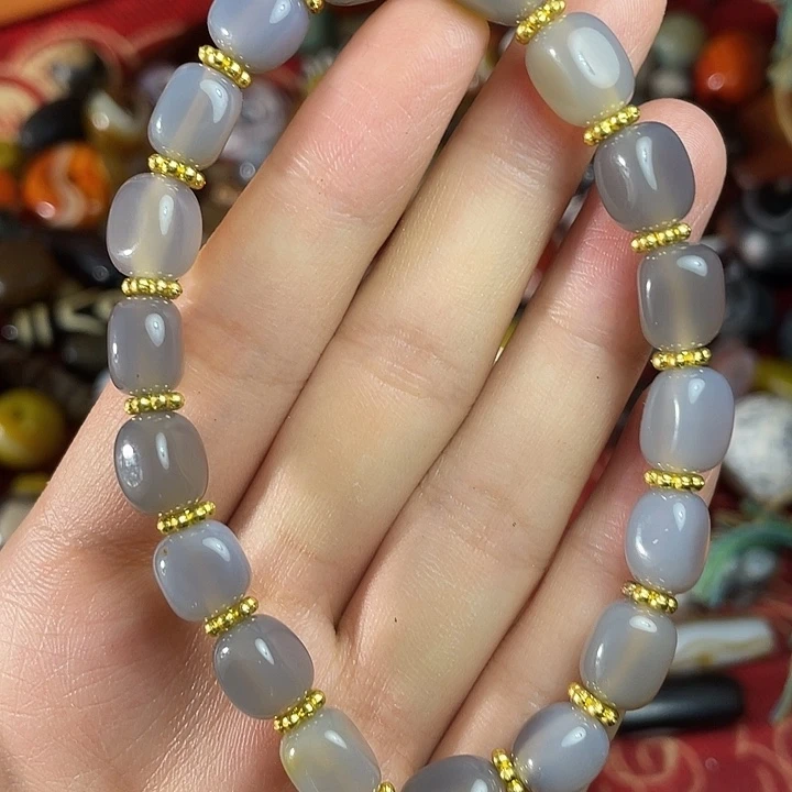玛瑙/玉髓未镶嵌颈饰