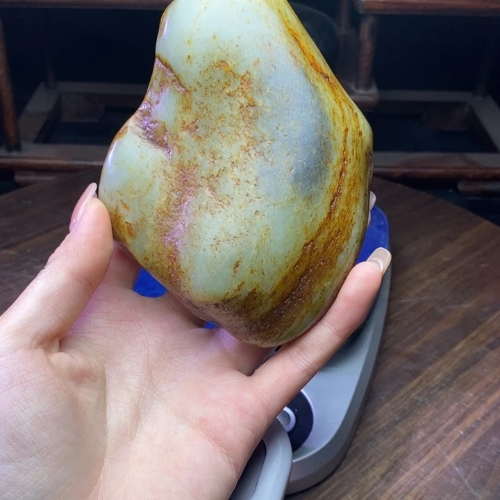 华***和田玉（糖玉）未镶嵌挂件新疆和田收藏高货