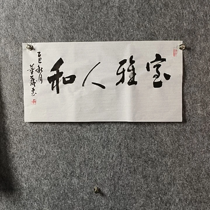 书法董老师二平室雅人和