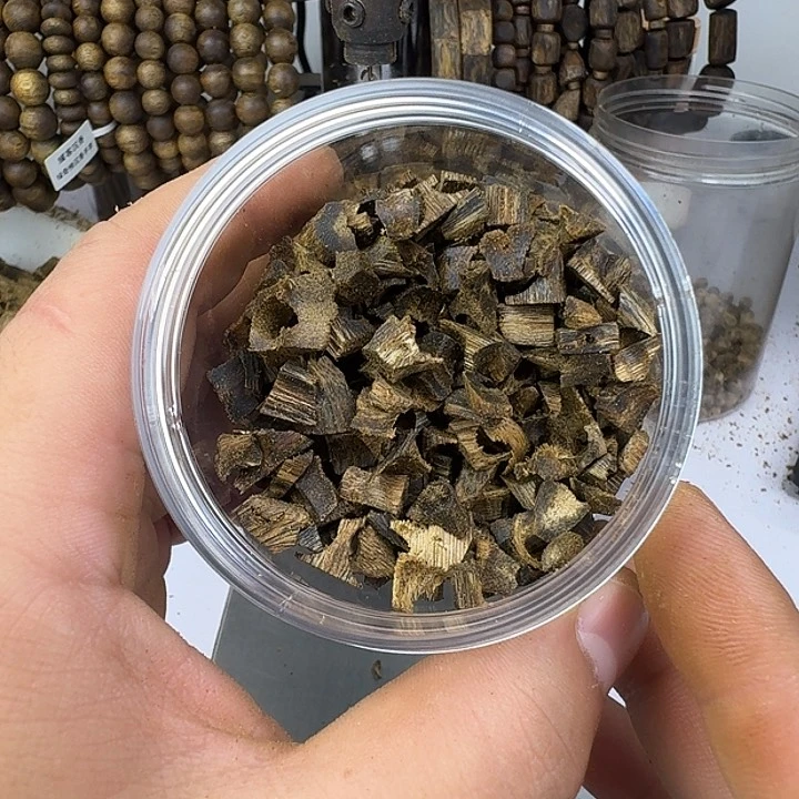 生***)线香绿奇楠沉香高油脂原材料40克