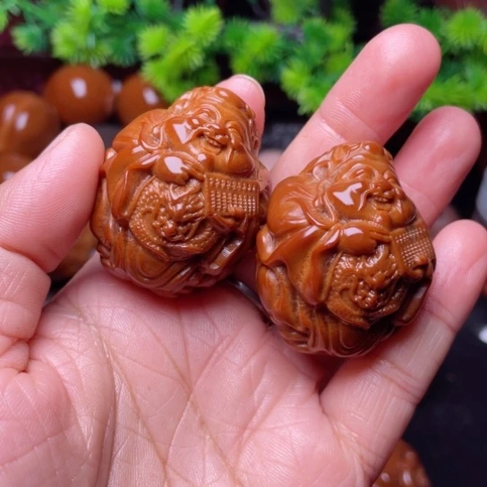 【闪购商品】手串/手链橄榄核35左右龙财手球