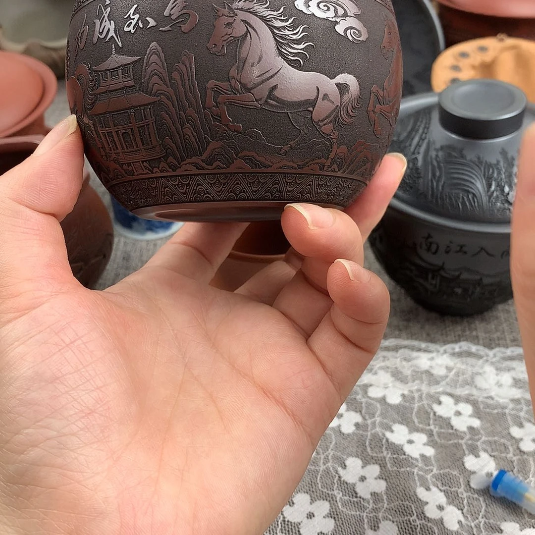 茶杯紫砂高端主人杯