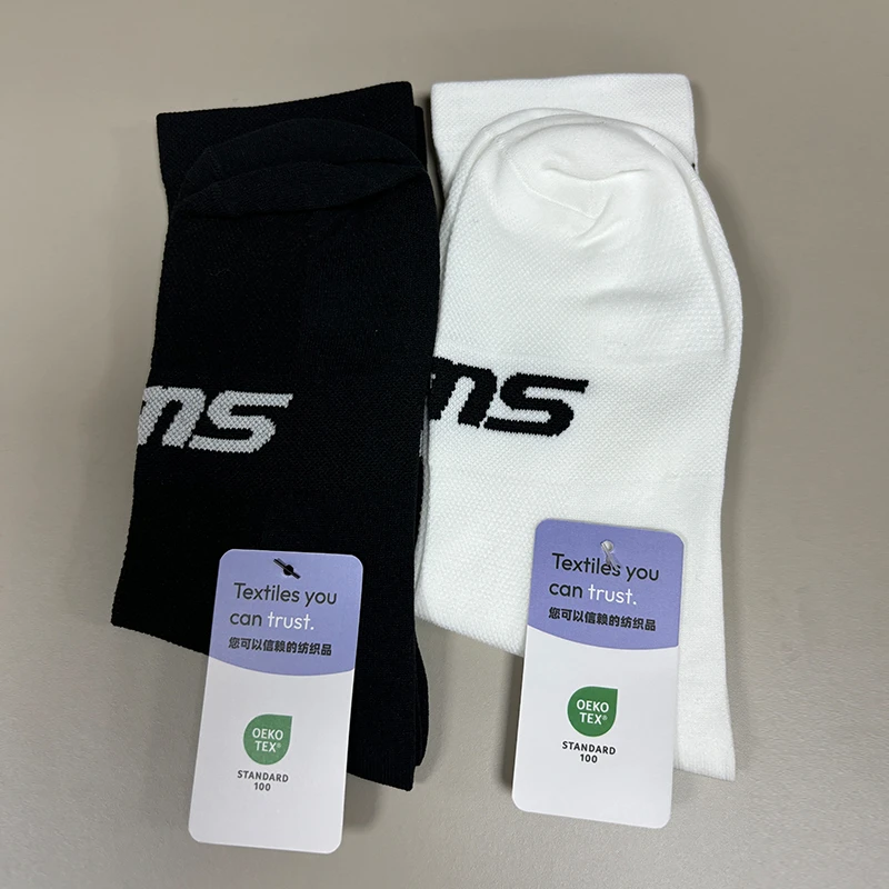 SWG铭胜骑行袜男女士公路自行车春夏运动中长筒袜（先锋骑行袜）