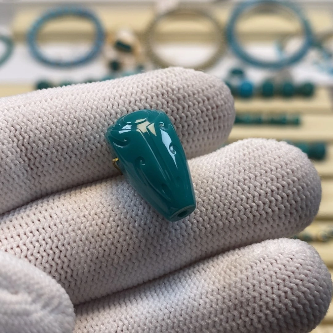 未镶嵌绿松石珠宝奇石FAA679