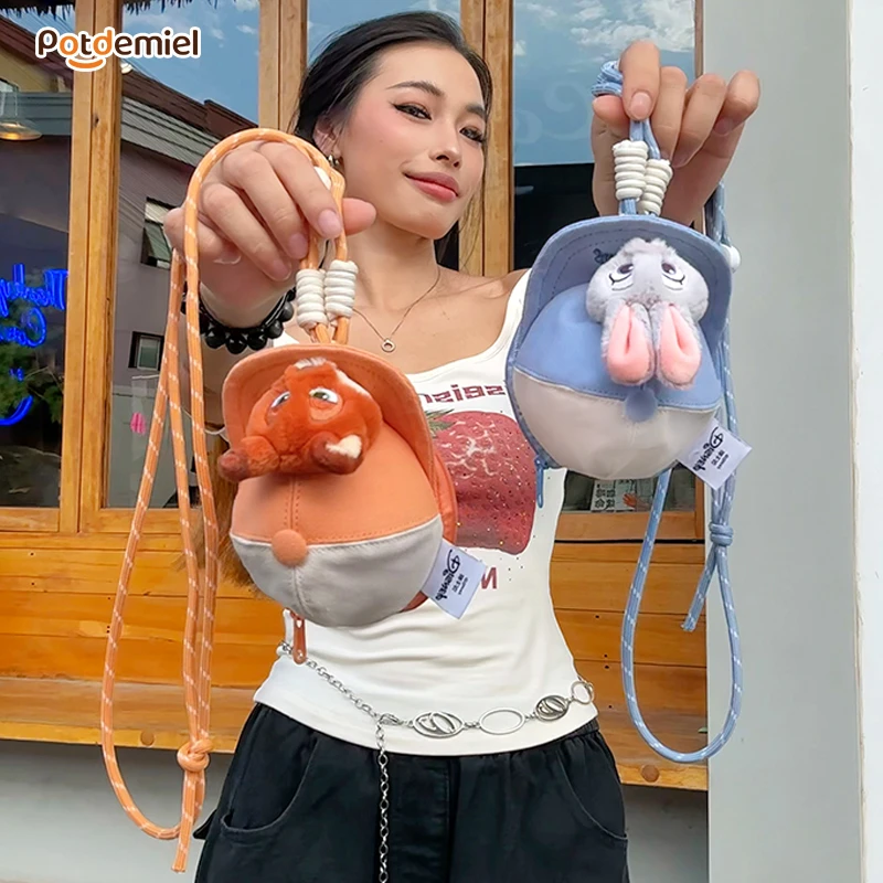 potdemiel迪士尼正版疯狂动物城朱迪或尼克奇遇零钱包1个国潮玩具