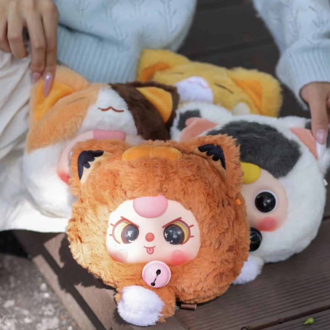 【吱吱】娃三岁招财猫拉链包