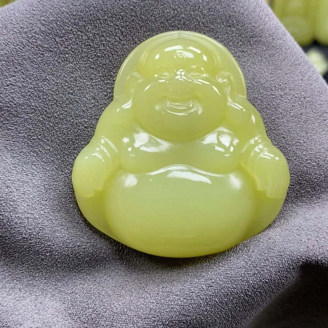 和田玉（黄玉）未镶嵌颈饰