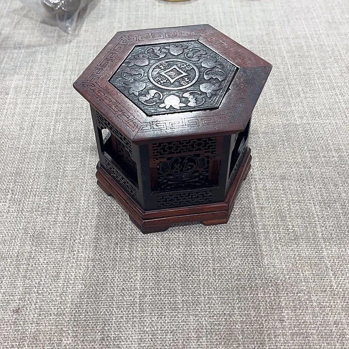 琉璃手工艺品红木工艺品雕刻工艺微暇