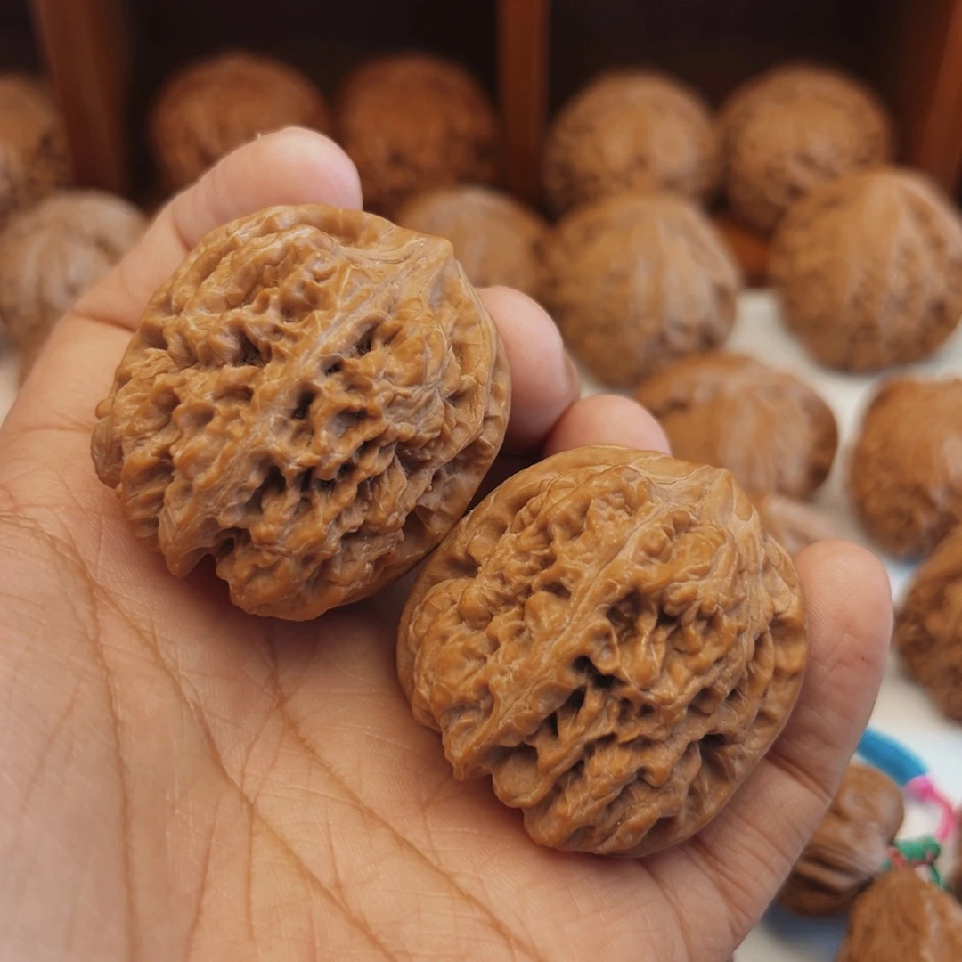 吊坠文玩核桃40尺全品西北将军