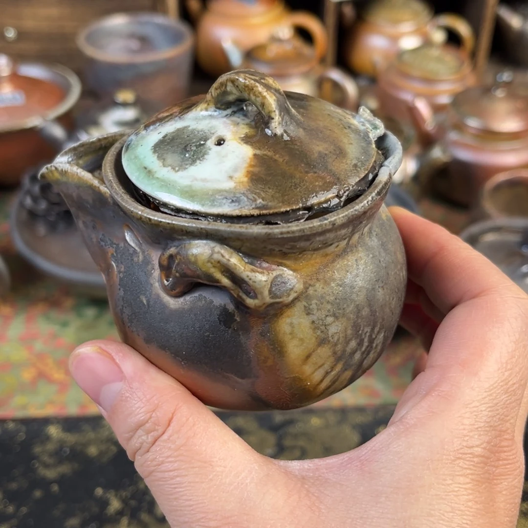 杯强**✪柴烧茶器主人宝瓶