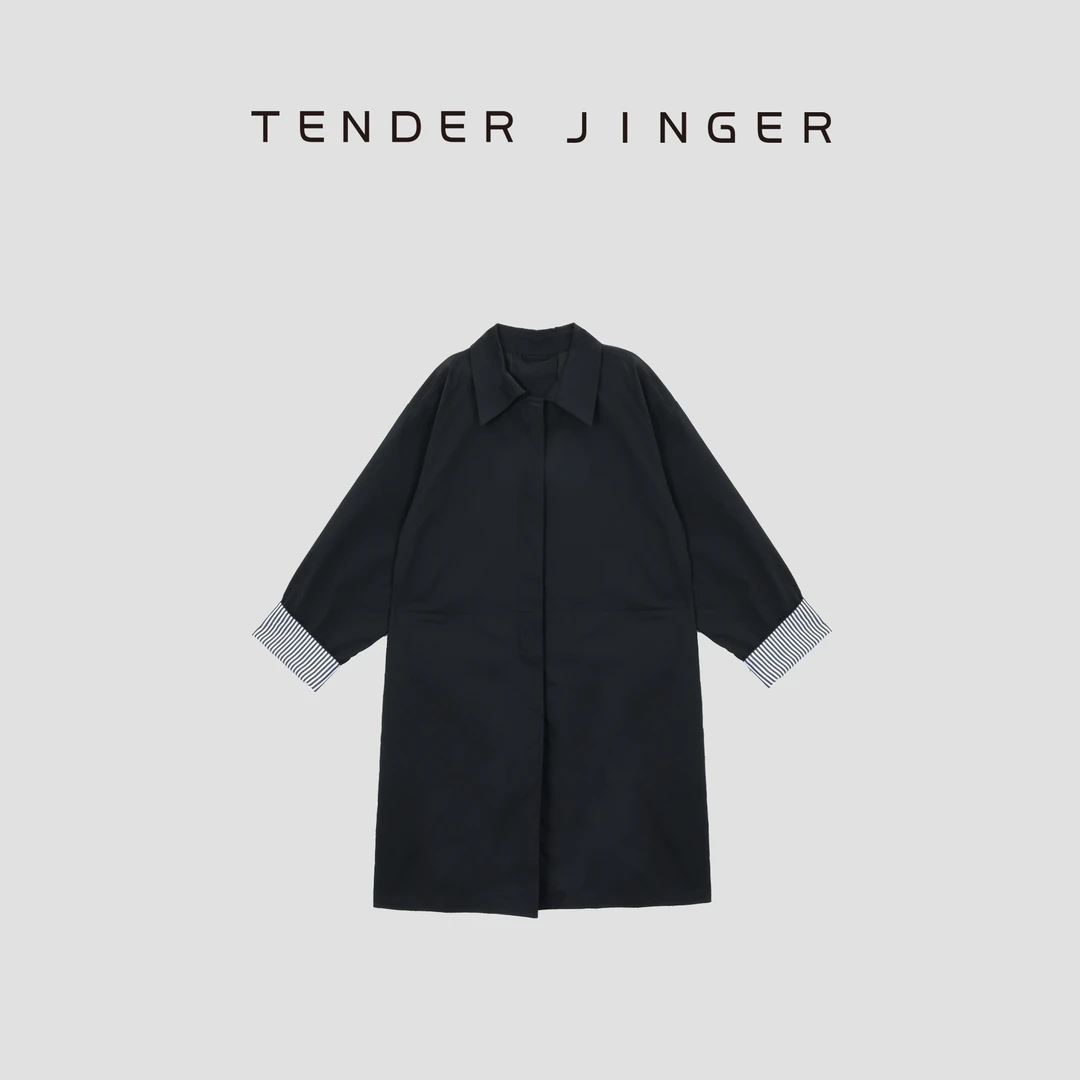 Tender Jinger【黑标】简约廓形休闲通勤外套T53AL41017