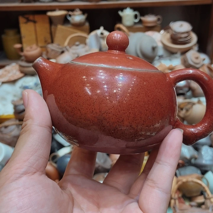 柴烧老岩泥高端茶器