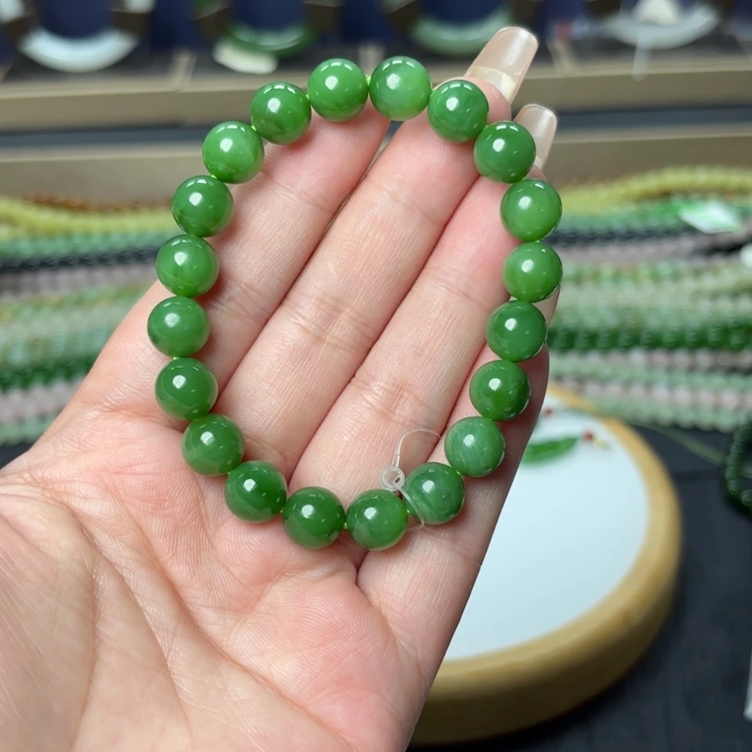 随***安手串未镶嵌和田玉