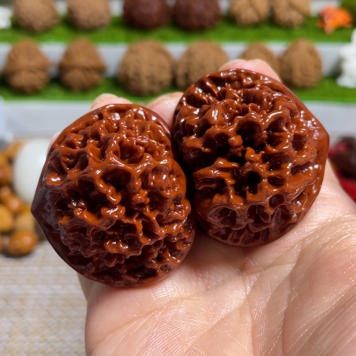 文玩核桃把件42帝王