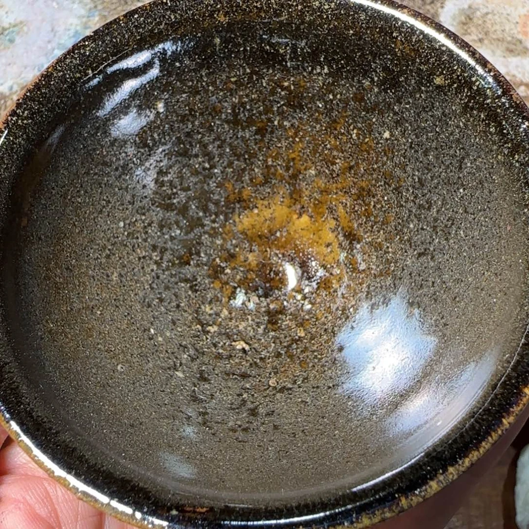 柴烧建盏茶盏茶杯53