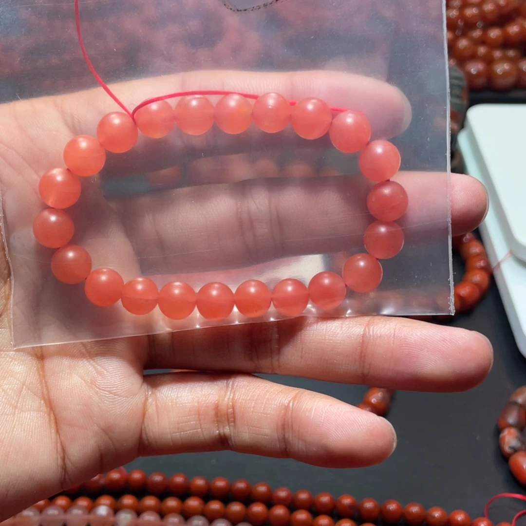 南红玛瑙手链未镶嵌唔*