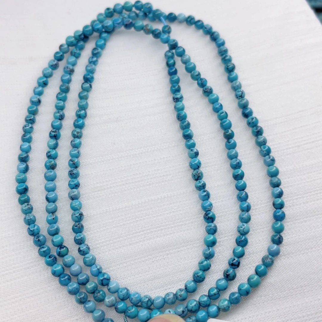 绿松石未镶嵌颈饰