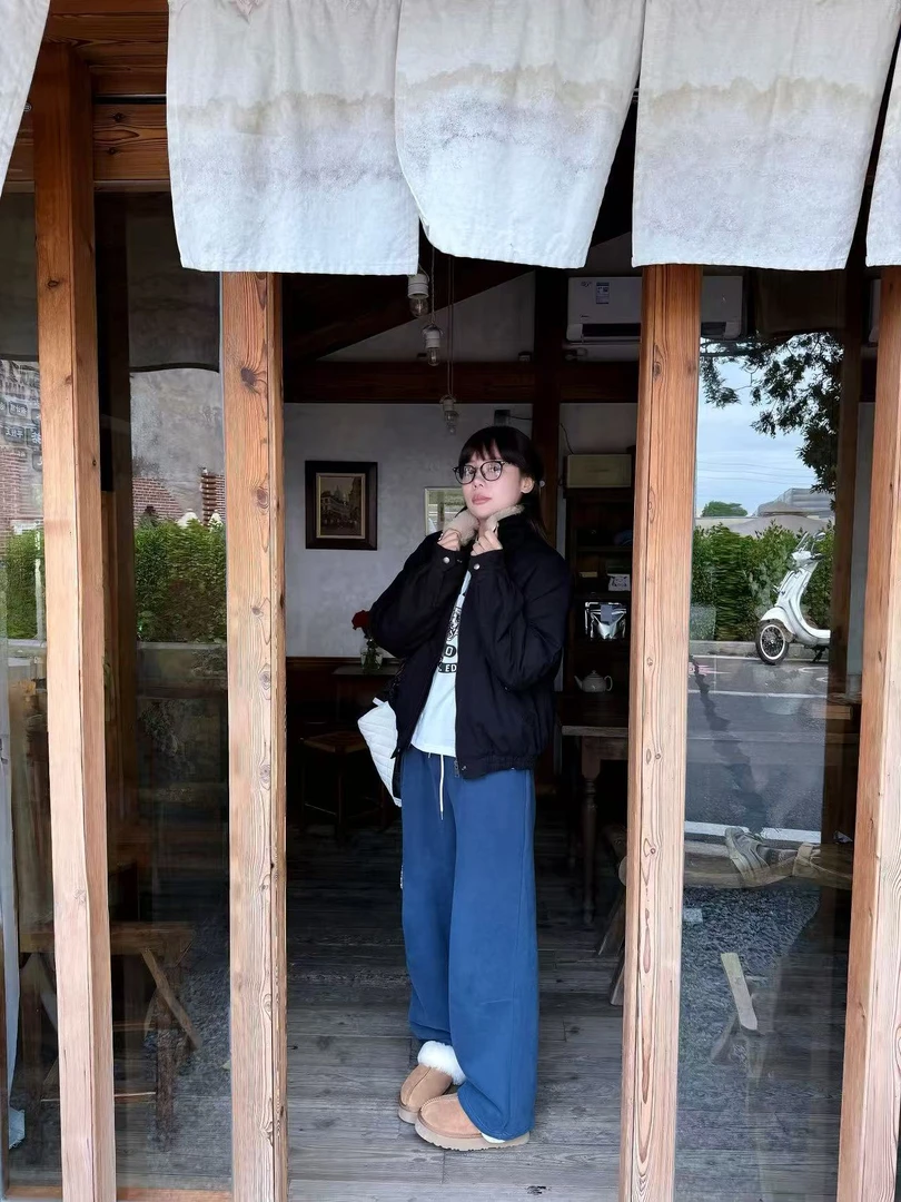 SEVENFUOO-【冬季】加绒卫裤