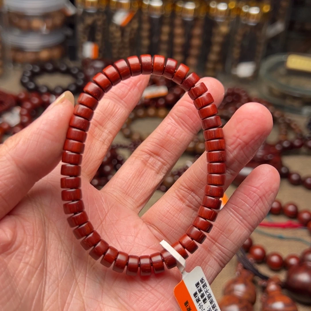 过***往手串/手链檀香紫檀（小叶紫檀）47原汁原味