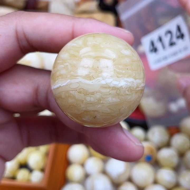 蜜蜡未镶嵌珠宝奇石粉沙眼36.2