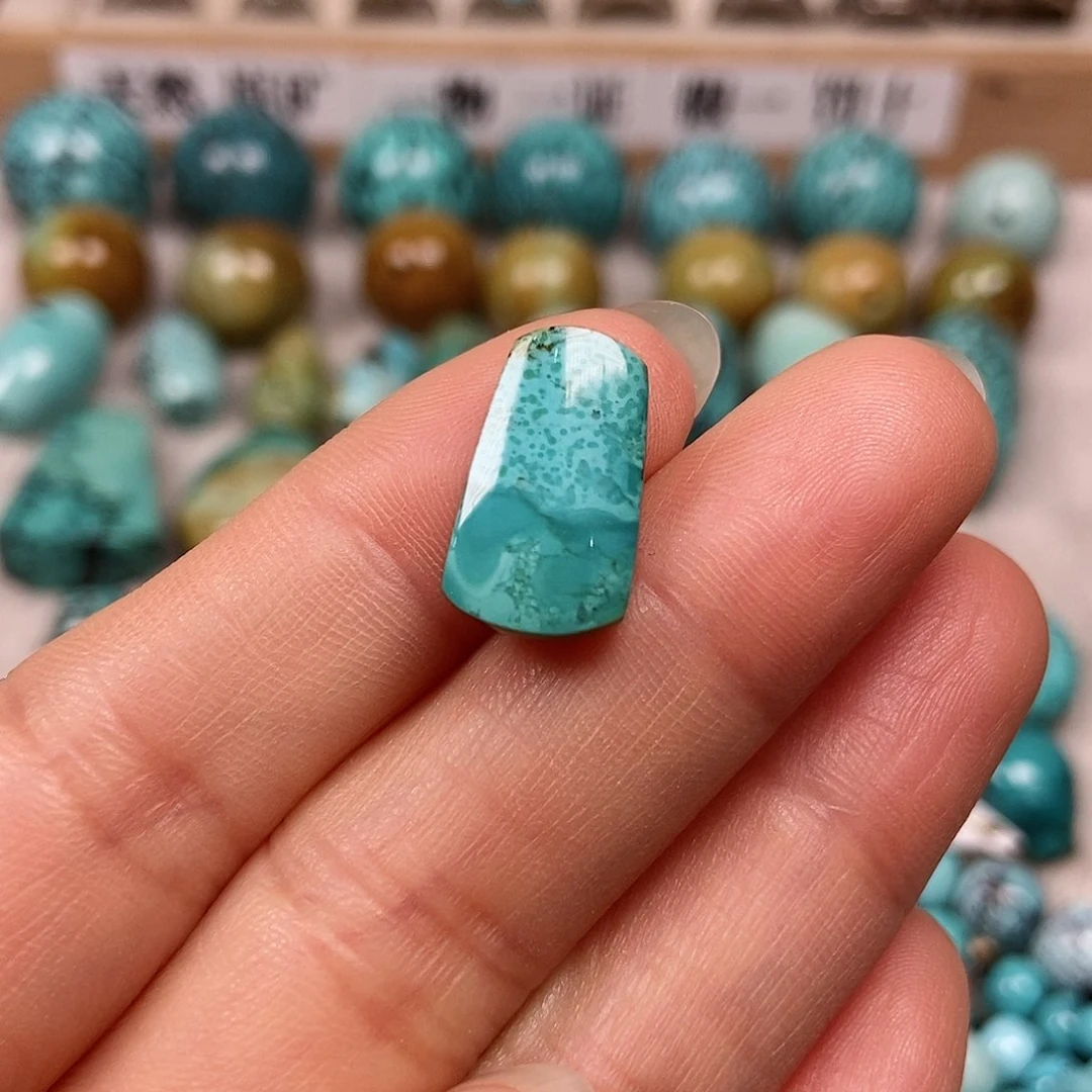 未镶嵌绿松石珠宝半成品