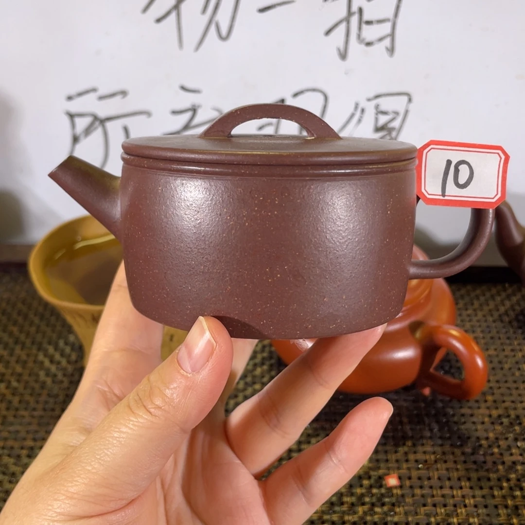 紫砂茶壶汉瓦全手