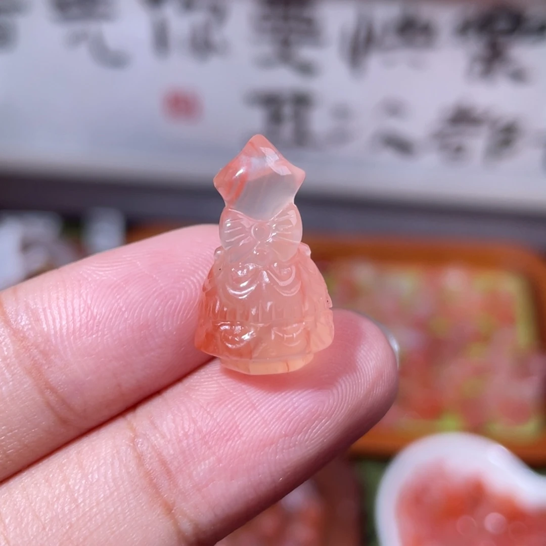 南红玛瑙未镶嵌挂件11060
