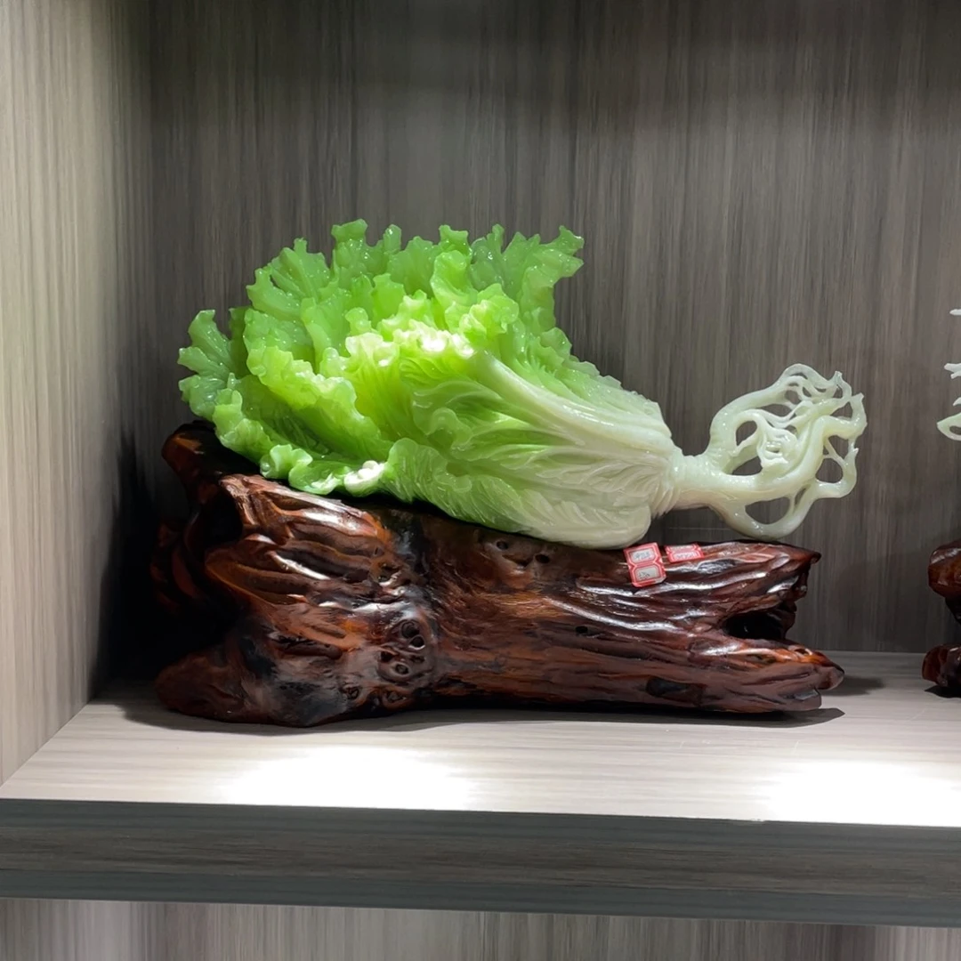 玉家居摆件佰财聚来滚滚来财