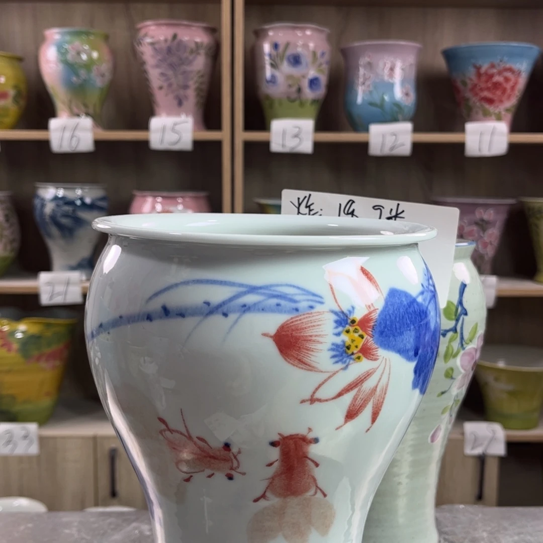 景德镇陶瓷花盆花盆
