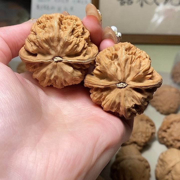 文玩核桃把件43粗筋