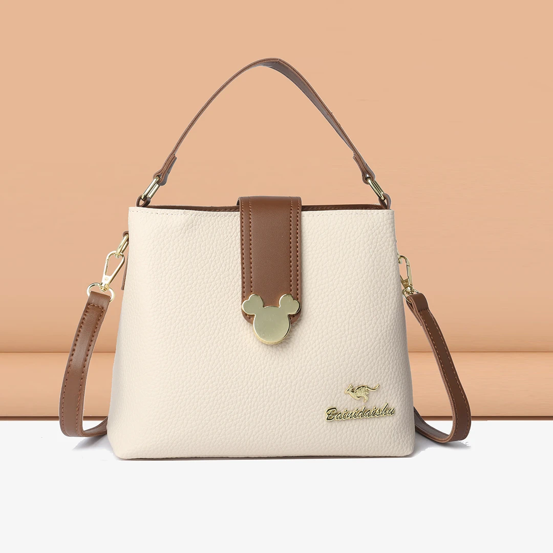 【高20cm宽23cm 厚12cm】新款时尚百搭潮流轻奢女包斜挎包8468白色