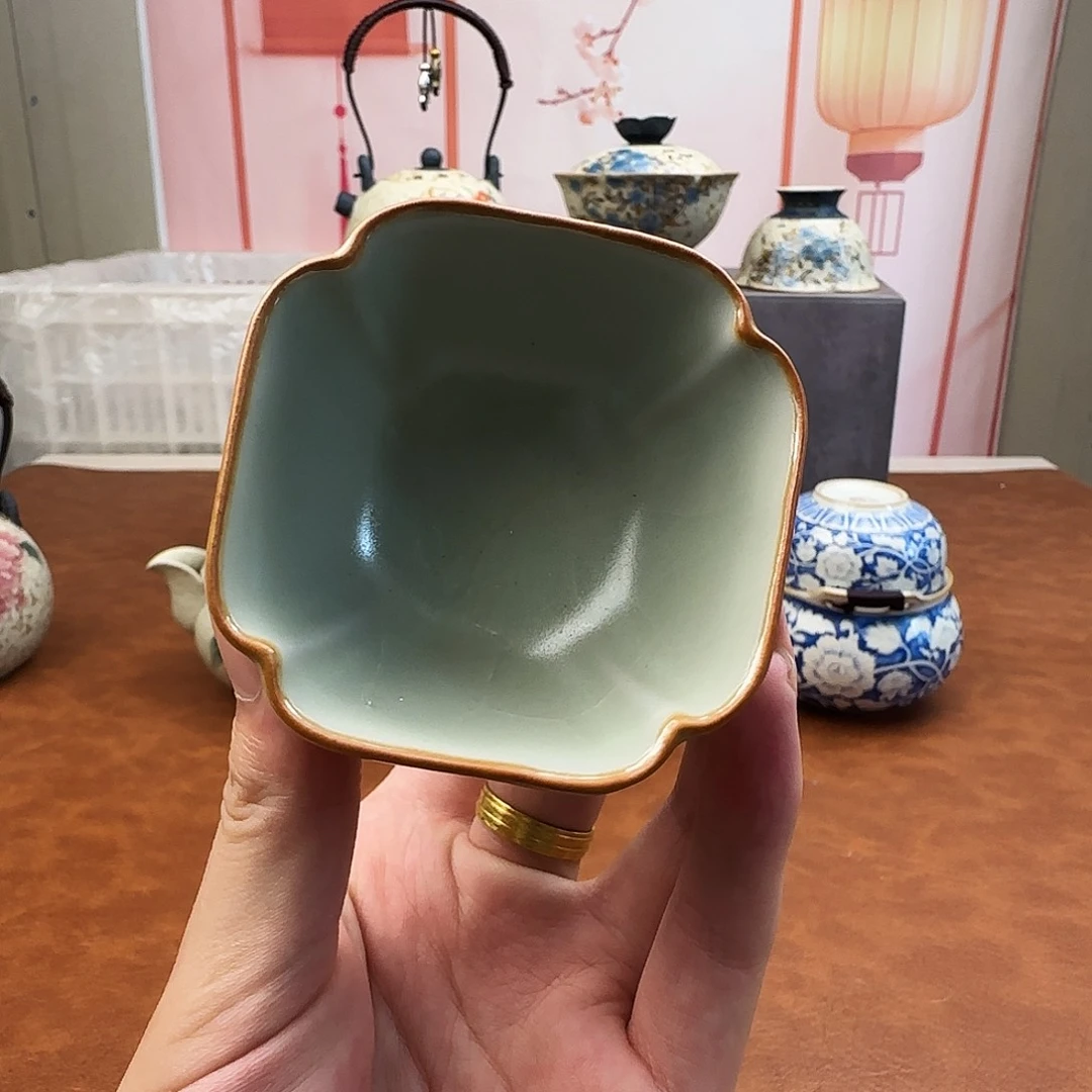 颜瓷茶盘闪购链接480四方杯